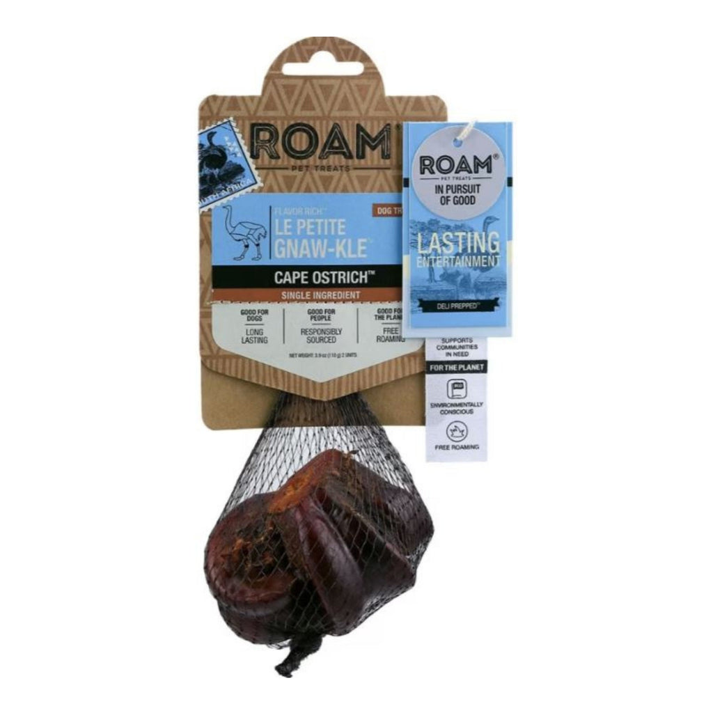 Roam Flavor Rich Le Petite Gnaw-Kle Ostrich 2 Pk