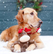 Zippypaws Holiday Crinkles Reindeer Red/Brown Jumbo