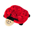 Zippypaws Plush Squeakie Crawlers Betsey Ladybug Red Medium