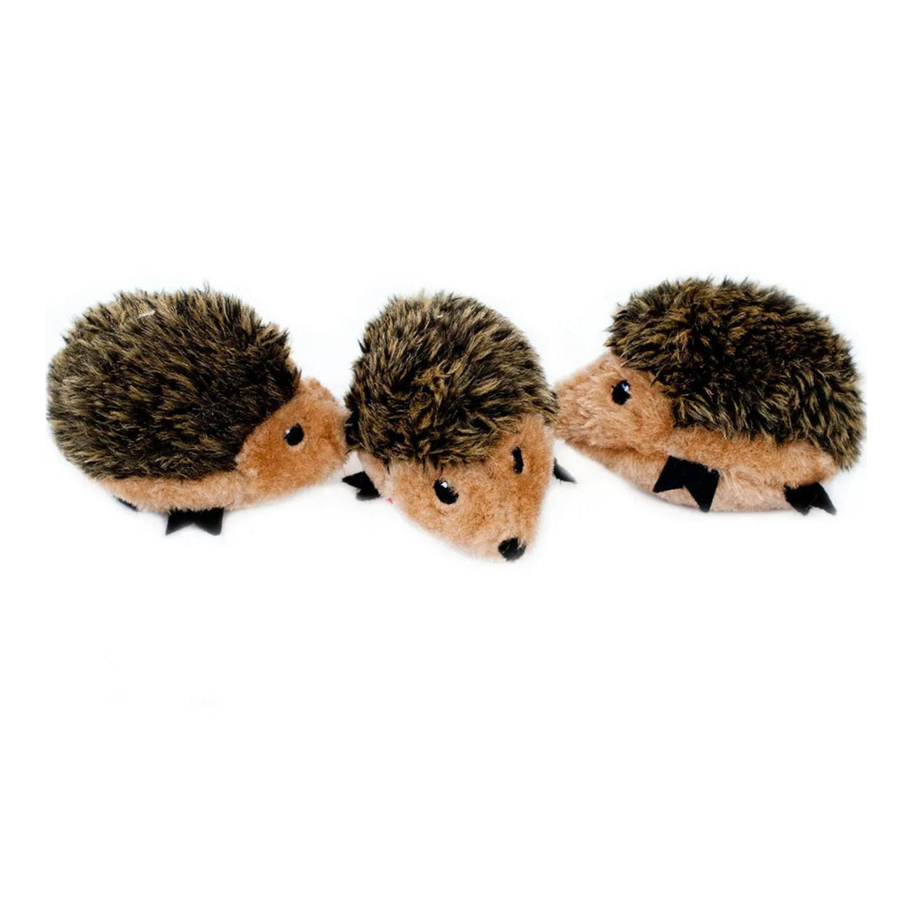 ZippyPaws Miniz Dog Toys Hedgehogs 1ea/XS, 3 pk