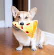 Zippypaws Nomnomz Pizza Yellow/Red Medium