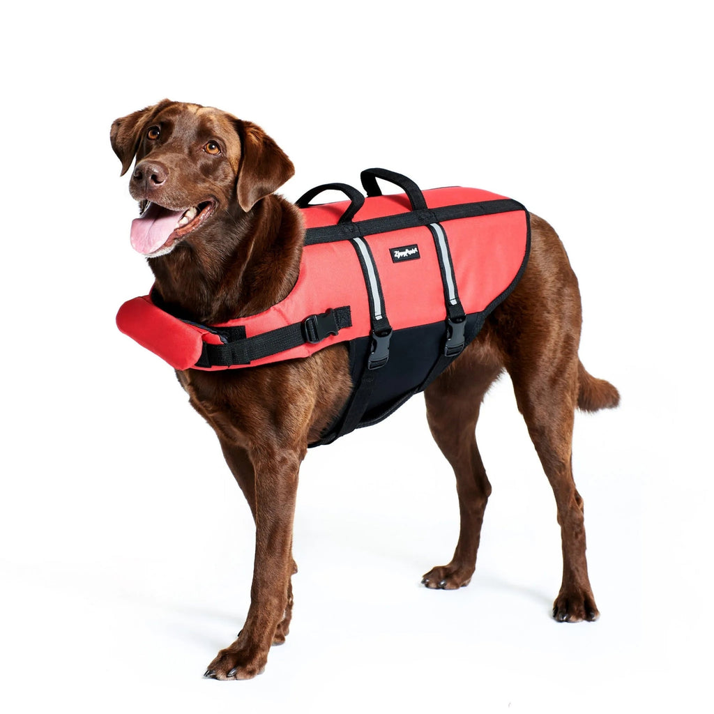 Zippypaws Adventure Life Jacket Red/Black Small