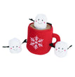 Zippypaws Holiday Burrow Hot Cocoa Red/White Red/White