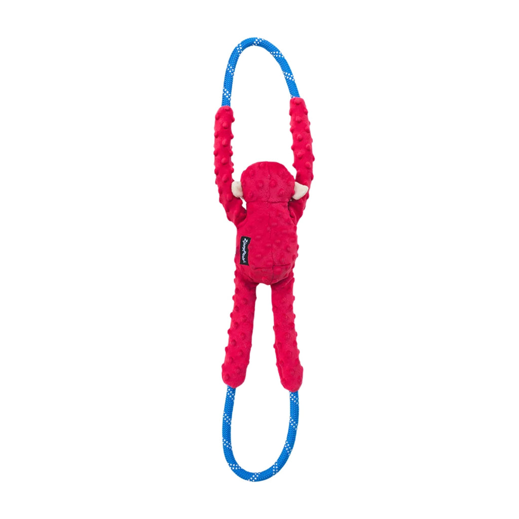 Zippypaws Ropetugz Monkey Red Large