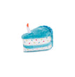 ZippyPaws Birthday Cake Dog Toy Blue 1ea/MD