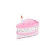 ZippyPaws Birthday Cake Dog Toy Pink 1ea/MD