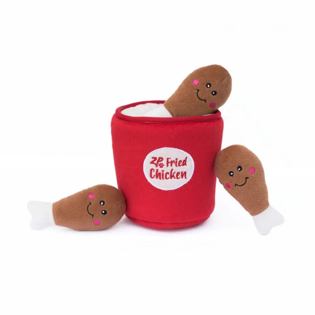 Zippypaws Burrow Bucket Of Chicken Medium