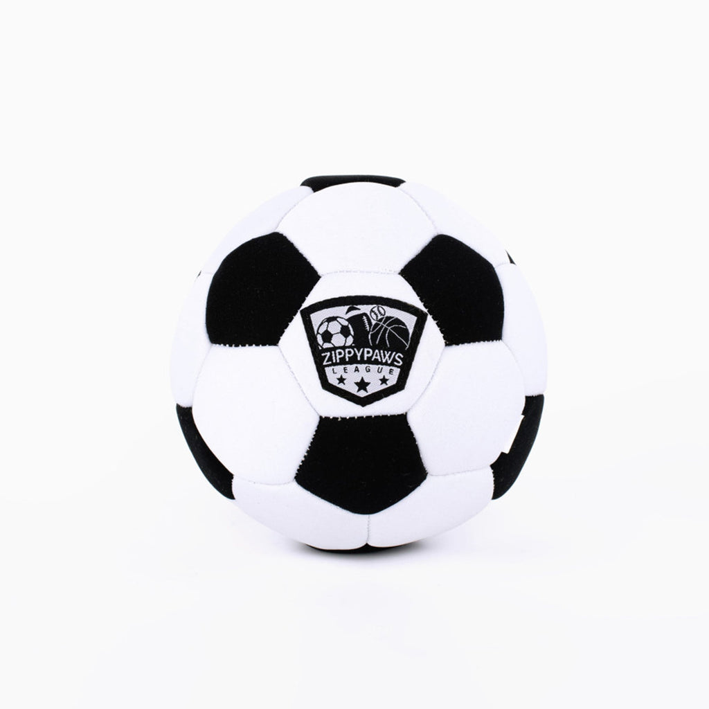 ZippyPaws SportsBallz Dog Toy Soccer 1ea/MD