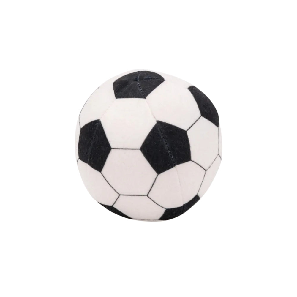 Zippypaws Sportsballz Soccer Black/White Large