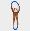 ZippyPaws RopeTugz Dog Toy Sloth Brown 1ea/LG