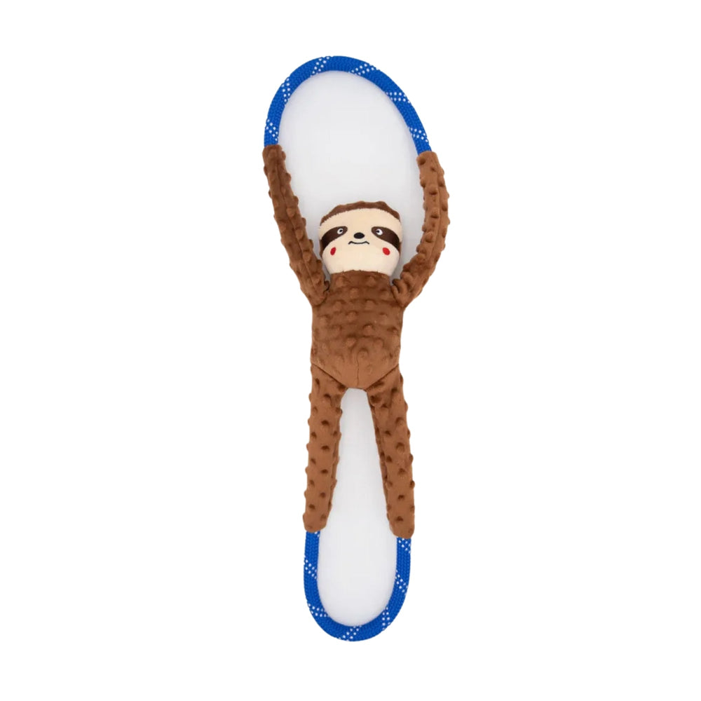 Zippypaws Ropetugz Sloth Large