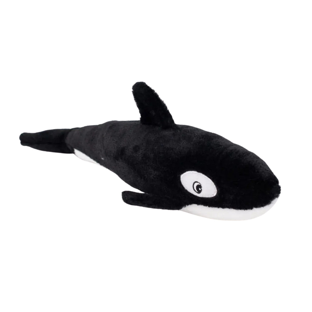 Zippypaws Jigglerz Killer Whale Black Large