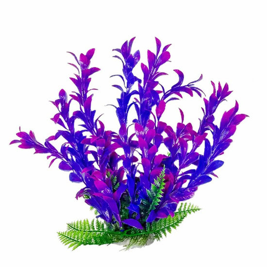 Aquatop Hygro Aquarium Plant with Weighted Base Pink, Purple 1ea/16 in for your Pet Fish with Pet Store X!