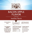 Exclusively Pet Training Treat Bacon/Applebacon/Apple 6oz.