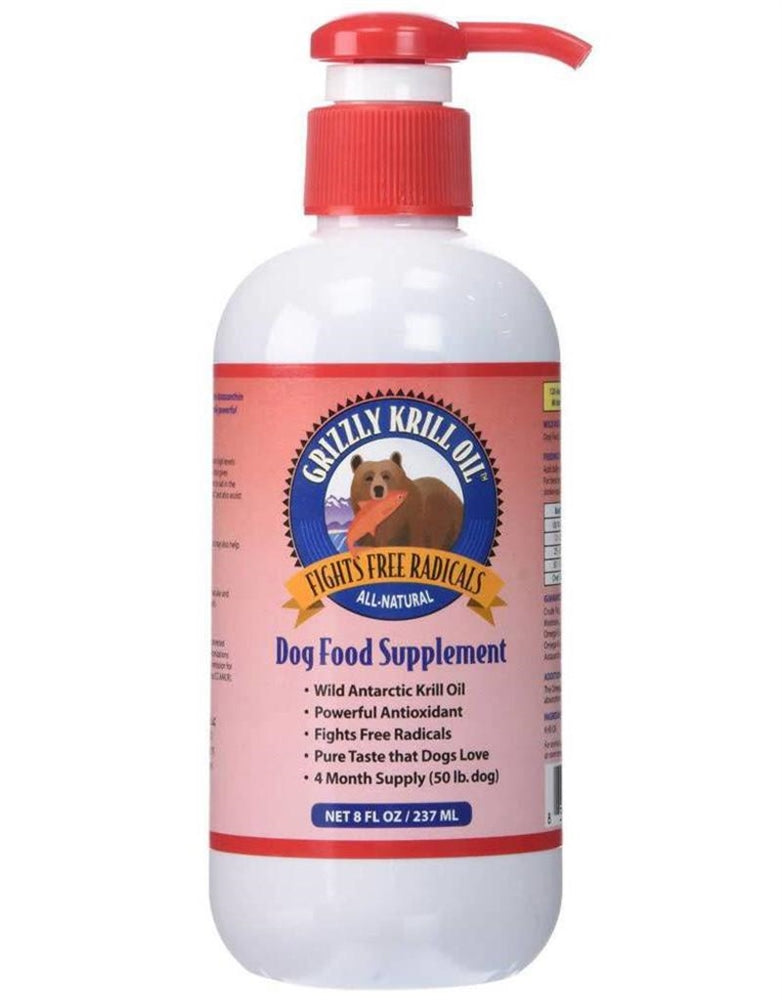 Grizzly Dog Krill Oil 8oz.