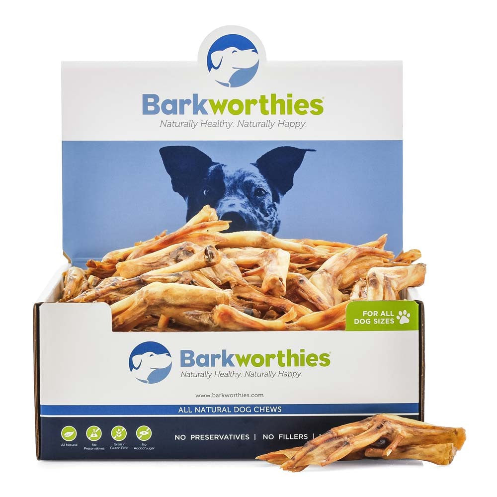 Barkworthies Duck Feet 50ea/35 ct for your Pet Dog with Pet Store X!