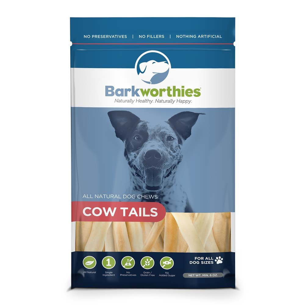 Barkworthies Cow Tail 1ea/6 oz for your Pet Dog with Pet Store X!