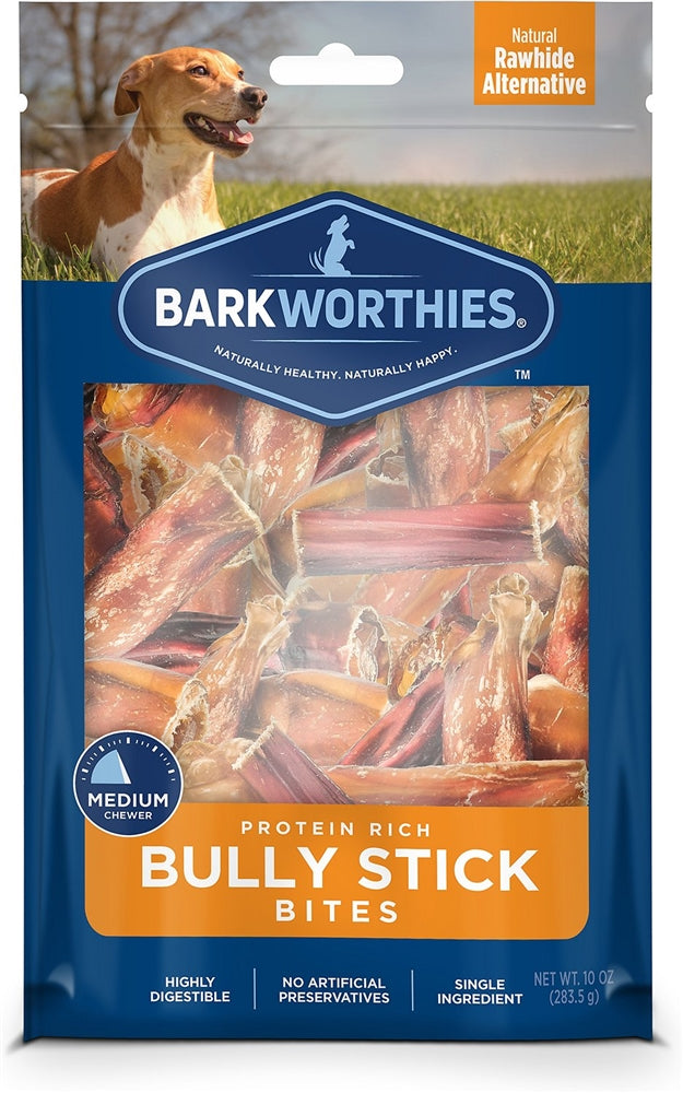 Barkworthies Bully Stick - Bites (Net Wt 16 oz Surp) for your Pet Dog with Pet Store X!