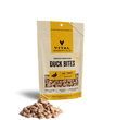 Vital Essentials Dog Freeze-Dried Treat Bites Duck 2oz.