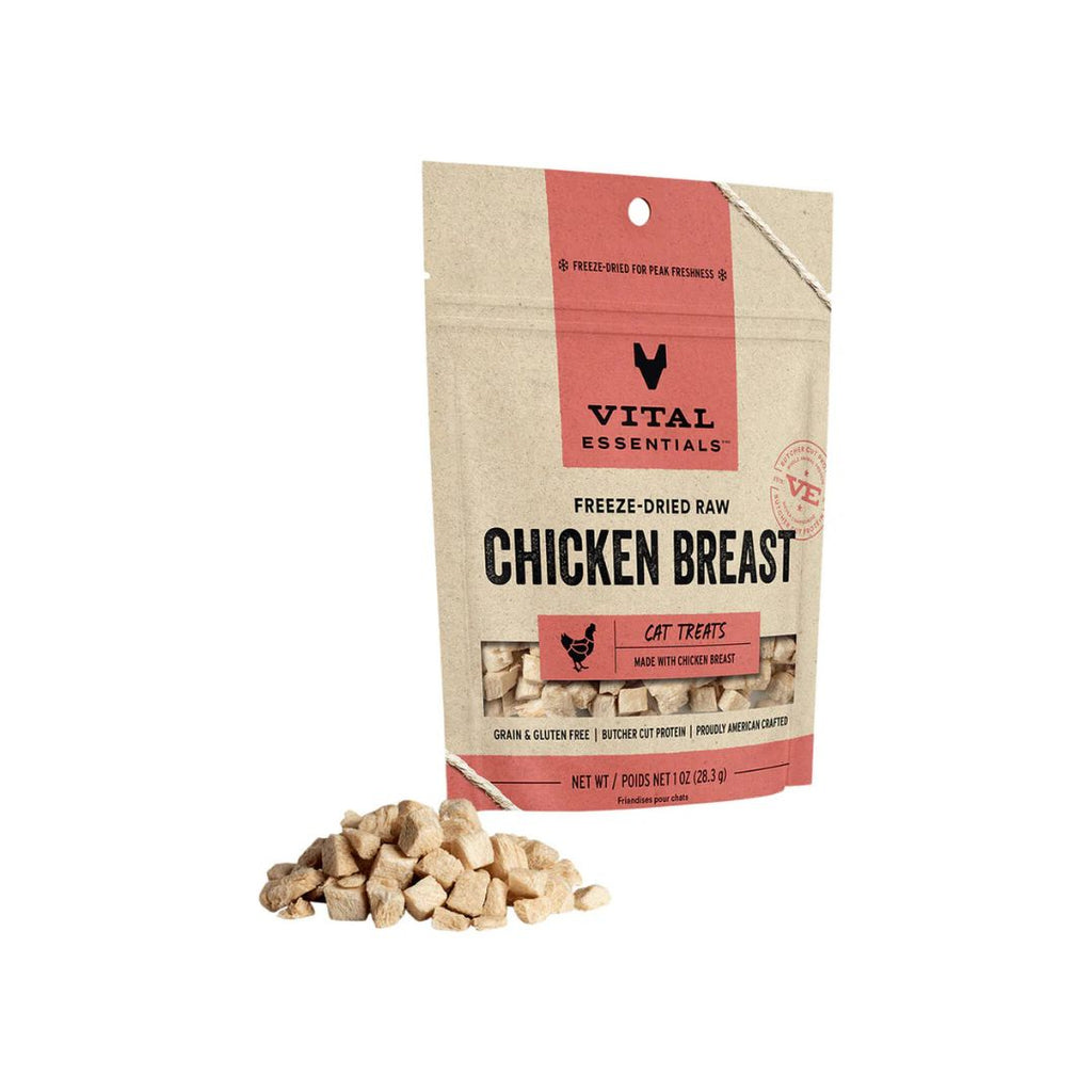 Vital Essentials Cat Freeze Dried Treat Chicken 2.1Oz