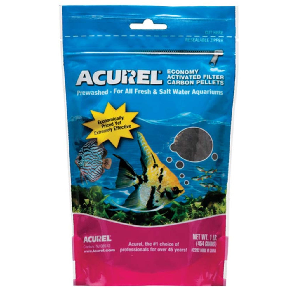 Acurel Economy Activated Carbon Filter Pellets 1ea/1 lb, MD for your Pet Fish.