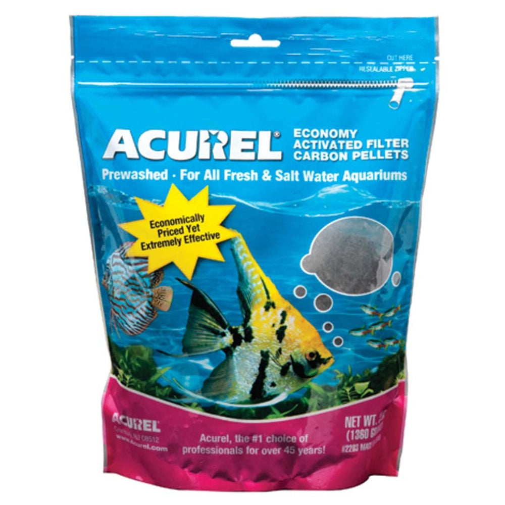 Acurel Economy Activated Carbon Filter Pellets 1ea/3 lb, LG for your Pet Fish.