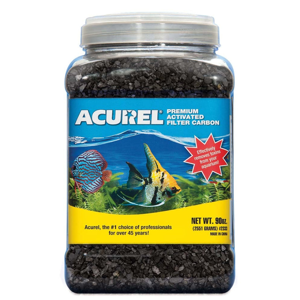 Acurel Premium Activated Carbon Filter Media 1ea/90oz. XL for your Pet Fish.