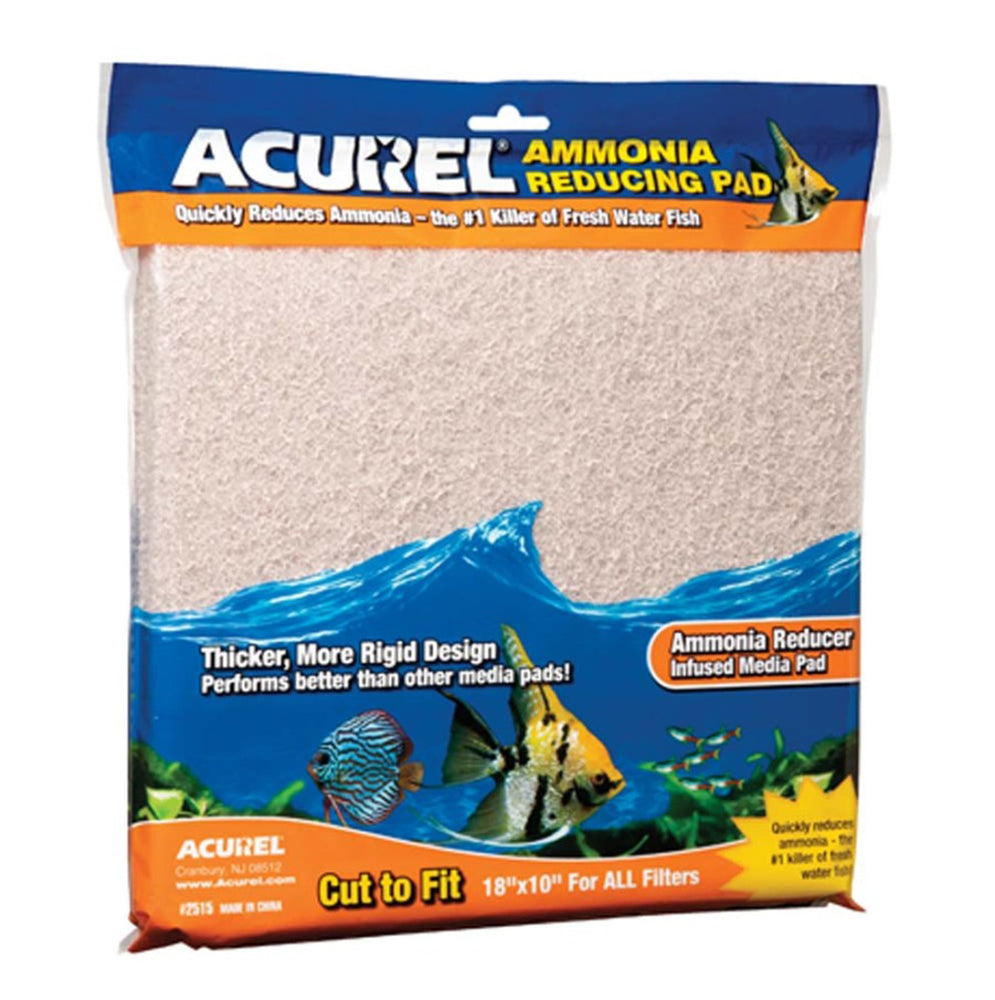 Acurel Cut to Fit Ammonia Reducing Filter Media Pad Beige 1ea/18 In X 10 in