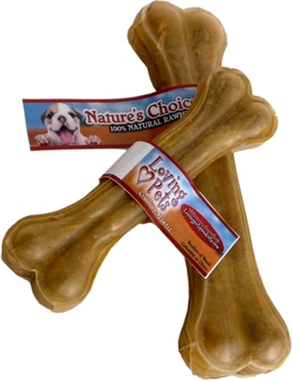 Loving Pets Pressed Rawhide Bone Dog Treat 1ea/10 in for your Pet Dog with Pet Store X!