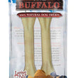 Loving Pets Pure Buffalo Pressed Bully Bones Dog Treat 1ea/2 pk, 8 in