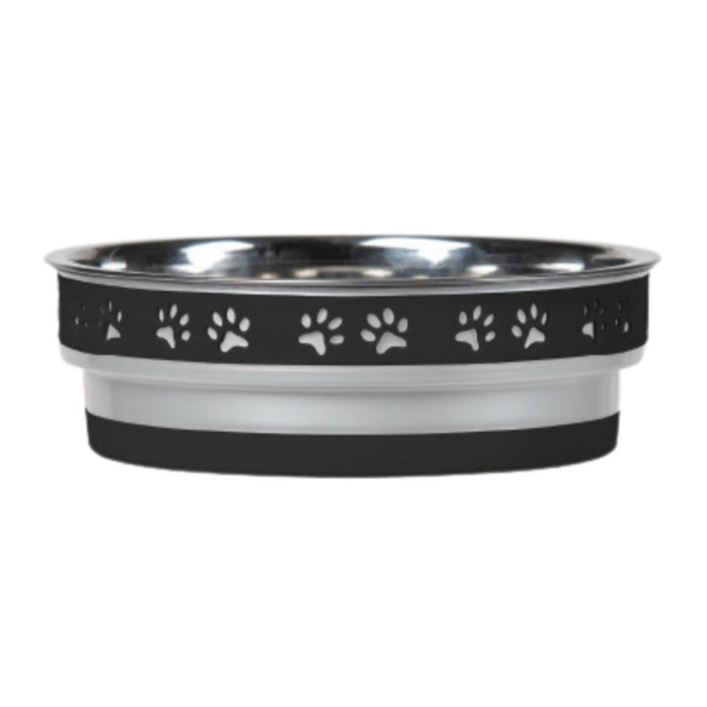 Loving Pets Corsa Pet Bowl Stealth Black, 1ea/SM