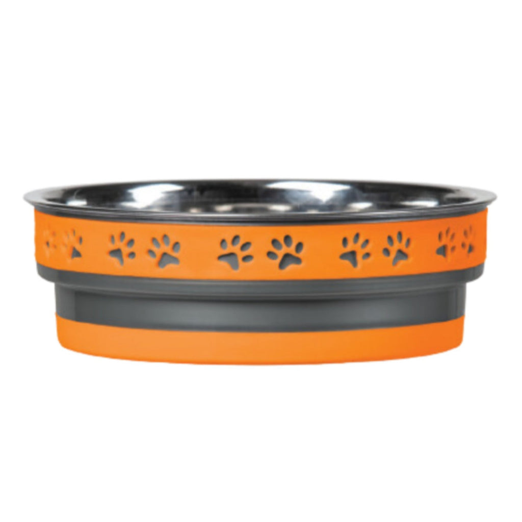 Loving Pets Corsa Pet Bowl Inferno Orange, 1ea/MD