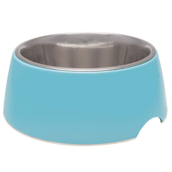 Loving Pets Retro Bowl Electric Blue 1ea/SM for your Pet Dog with Pet Store X.