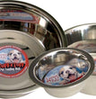 Loving Pets Traditional Stainless Steel Dog Bowl Silver 1ea/05 pt for your Pet Dog with Pet Store X.