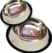 Loving Pets Traditional No-Tip Stainless Steel Dog Bowl Silver 1ea/8 oz