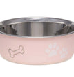 Loving Pets Classic Dog Bowl Paparazzi Pink 1ea/SM for your Pet Dog with Pet Store X.