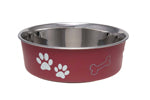 Loving Pets Classic Dog Bowl Merlot 1ea/SM