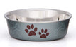 Loving Pets Metallic Dog Bowl Blueberry 1ea/SM