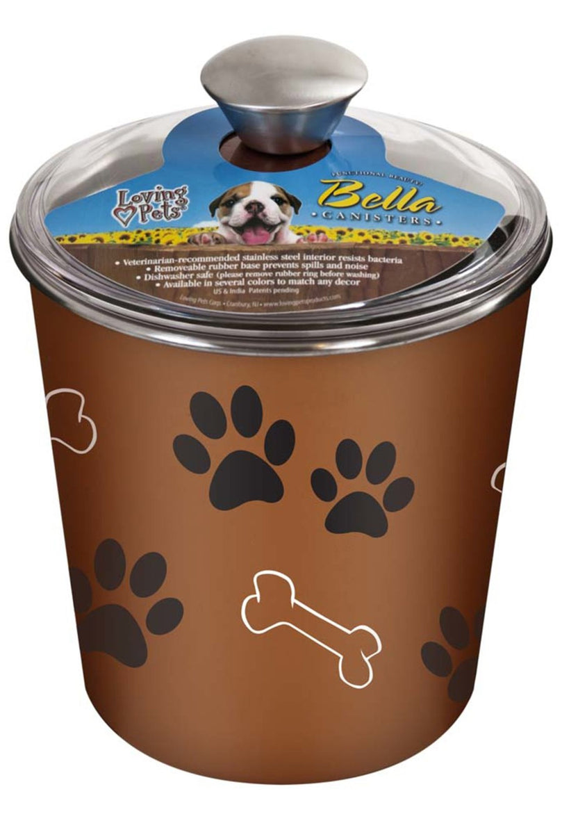 Loving Pets Treat Canister Copper 1ea for your Pet Dog with Pet Store X.