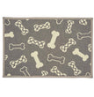 Loving Pets Bella Fashion Mats Bones Polka Dots 1ea/One Size