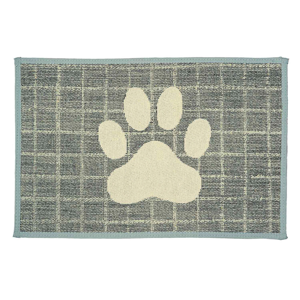 Loving Pets Bella Fashion Mats Paw Plaid 1ea/One Size