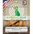 Loving Pets Natural Value Dental Stick Dog Treats Chicken 1ea/3 oz, 10 pk