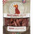 Loving Pets Natural Value Sausages Dog Treats Beef 1ea/13 oz