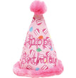 Worthy Dog Birthday Hat Pink