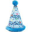 Worthy Dog Birthday Hat Blue