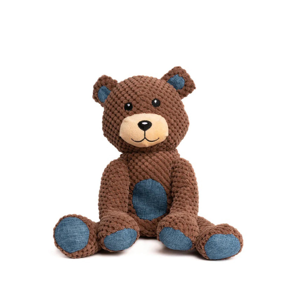 Fabdog Dog Floppy Teddybear Brown Small for your Pet Dog with Pet Store X.