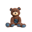 Fabdog Dog Floppy Teddybear Brown Large