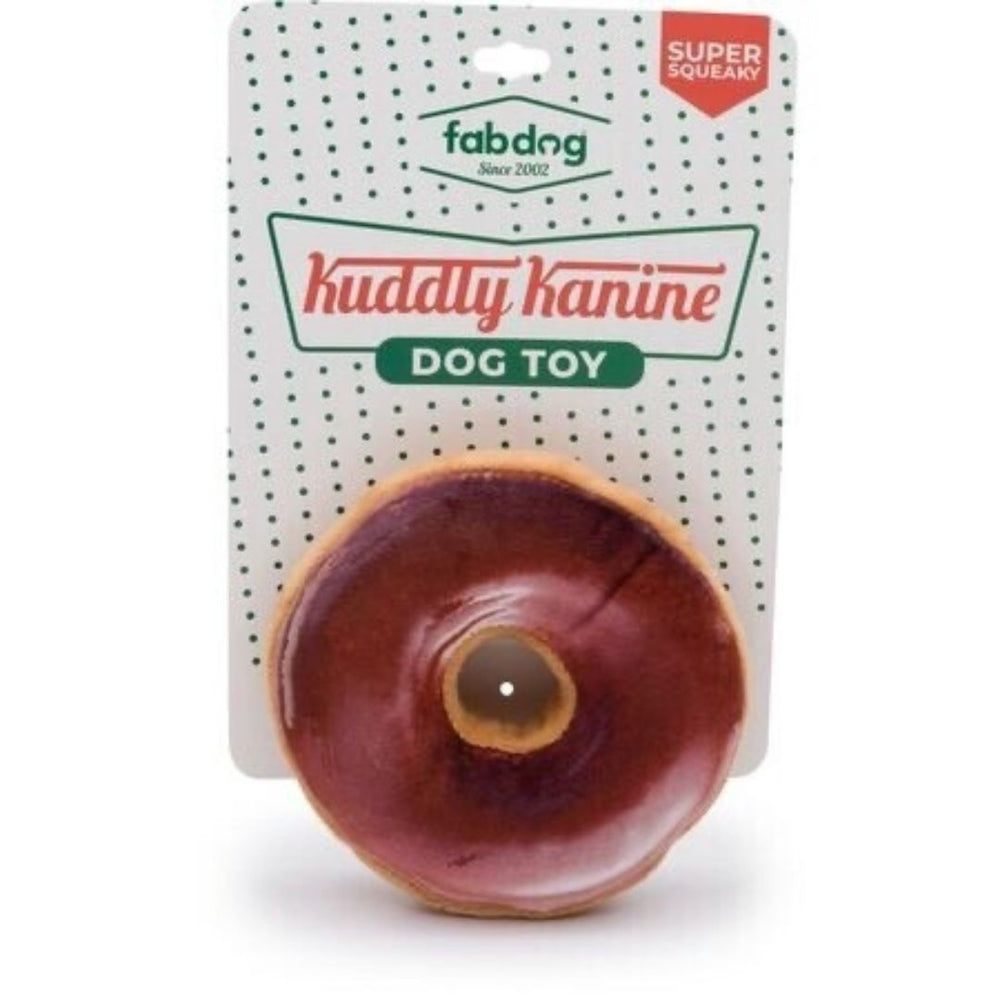 Fabdog Kuddly Kanine Donut for your Pet Dog with Pet Store X.