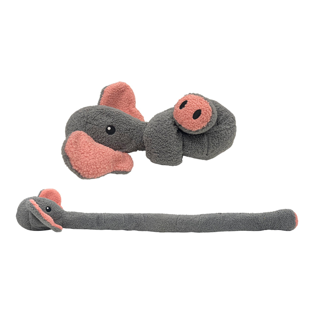 Fabdog Dog Twisty Elephant for your Pet Dog with Pet Store X.