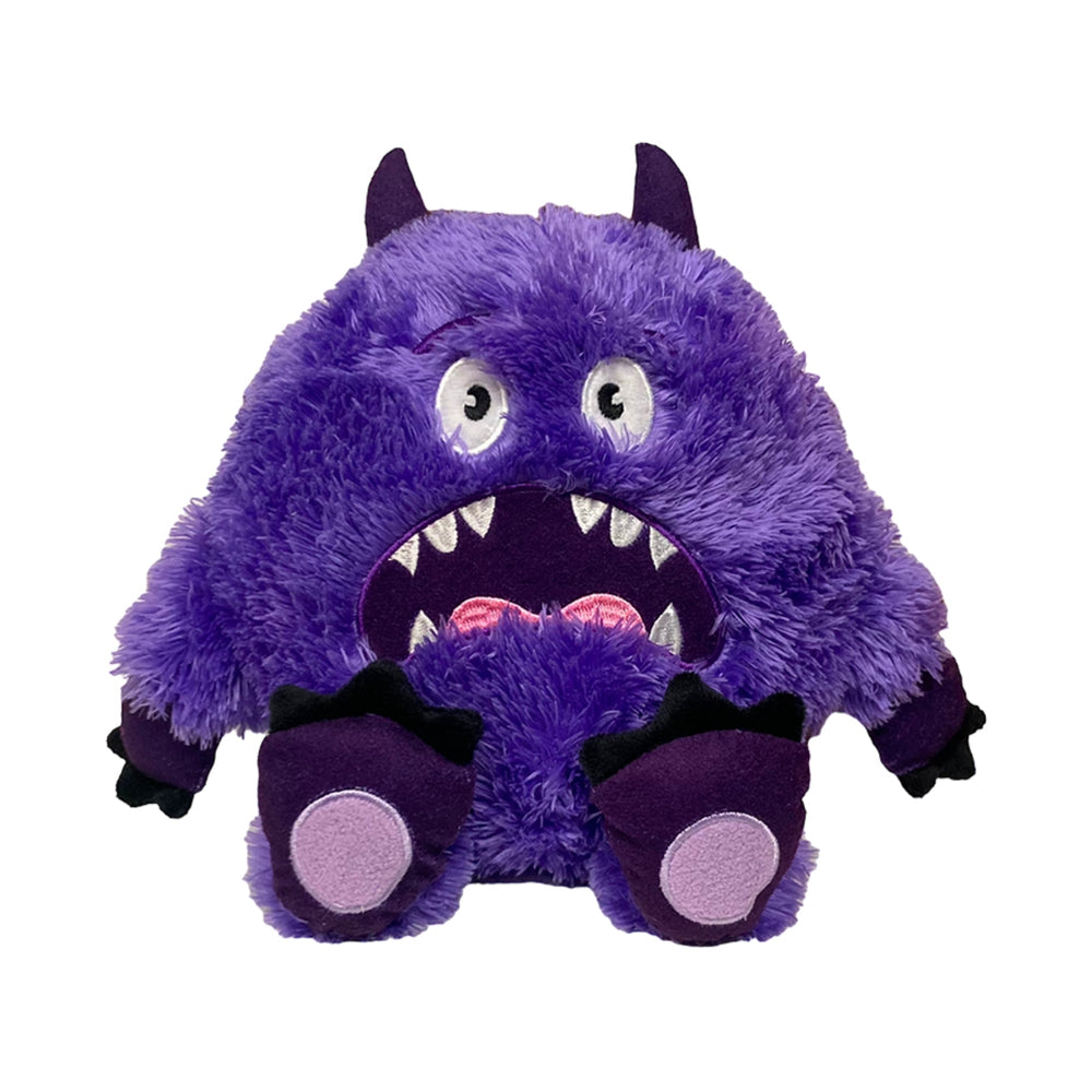 Fabdog Dog Fluffy Monster Purple Medium for your Pet Dog with Pet Store X.